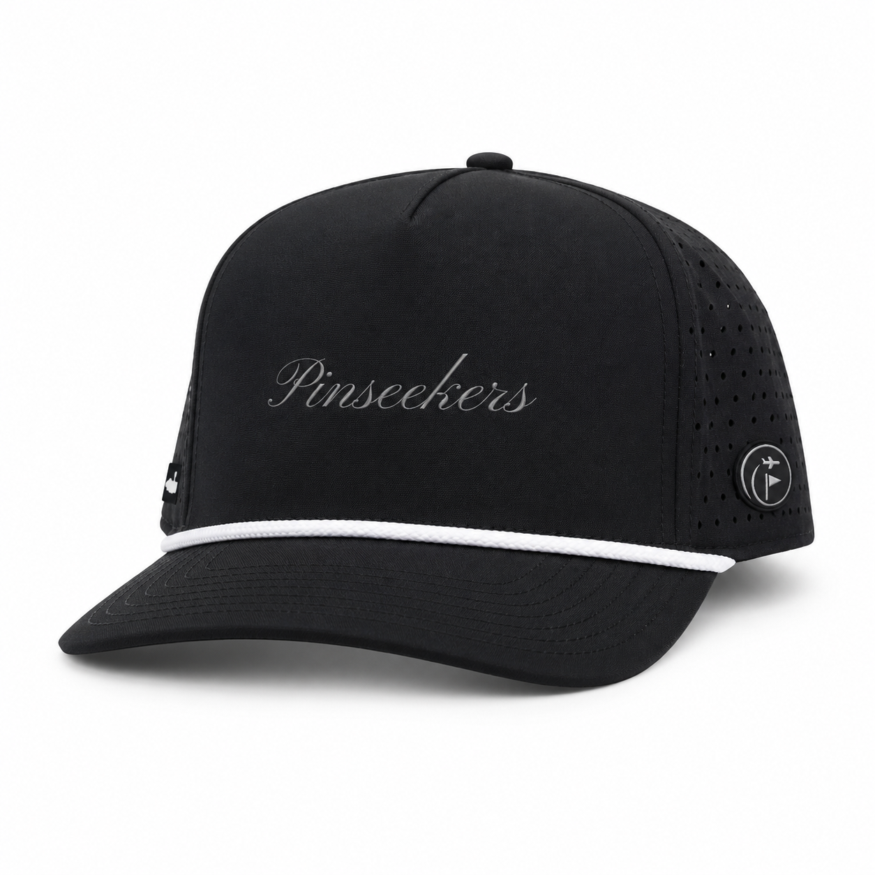 Black Pinseekers Performance Hat